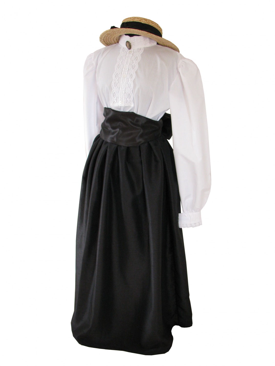 Ladies Victorian School Mistress Day Costume Edwardian Suffragette